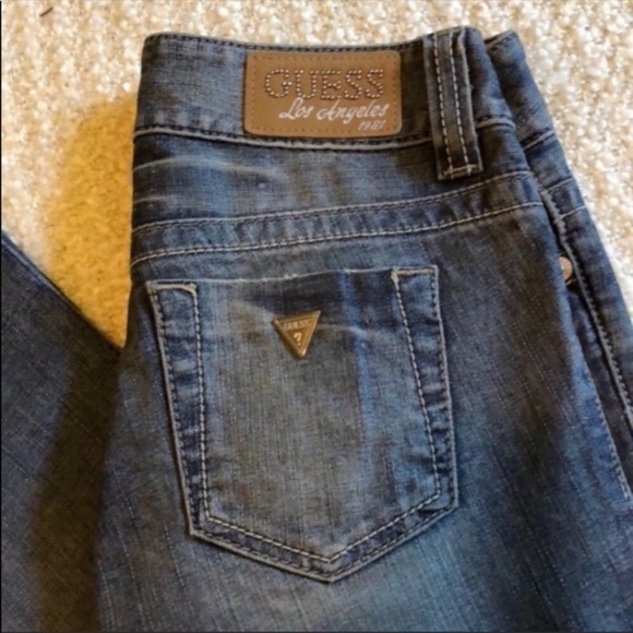 💙 Guess Size 24 Boot Cut Jeans - Picture 4 of 11